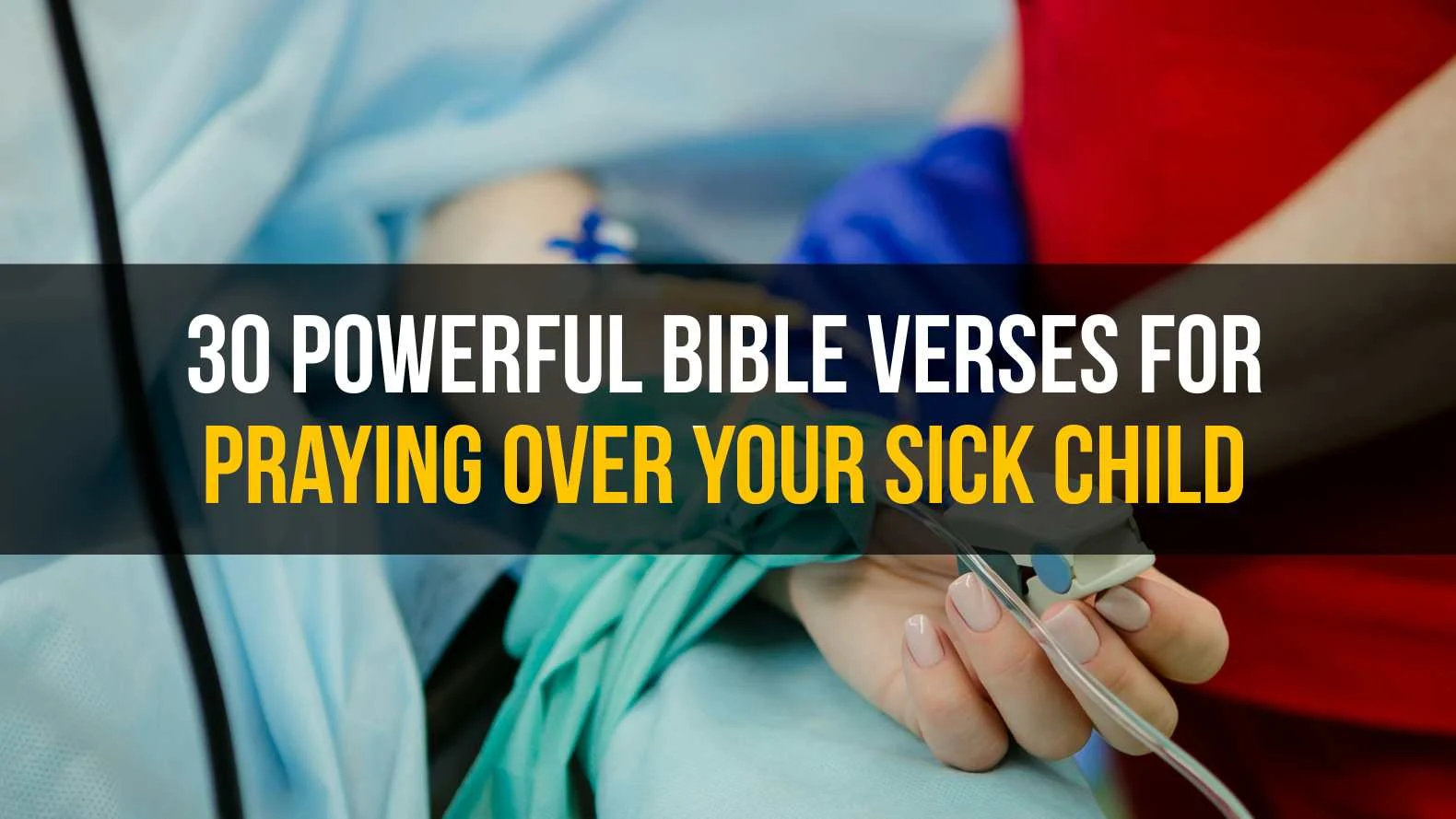 a prayer card with the words healing for sick child