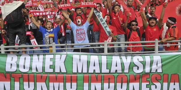 Suporter Tak Gentar Dukung "Garuda" Lawan Malaysia