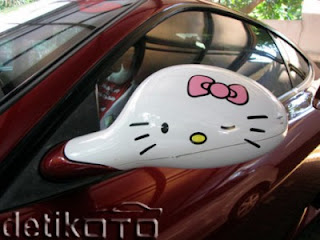 Hello Kitty araba, Hello Kitty otomobil,Ferrari