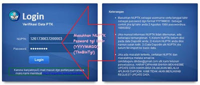 cara melihat verifikasi data guru dapodik