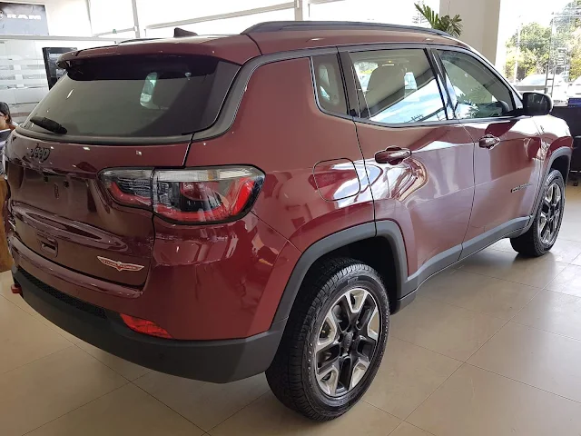 Jeep Compass 2017 Vermelho Tribal