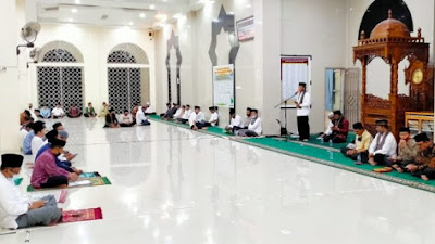 Pelaksanaan Takbiran dan Shalat Idul Adha 1441 H Tingkat Kabupaten Dilaksanakan di Masjid Agung Nurul Mukhlisin