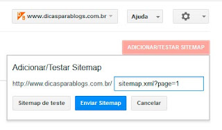 sitemap blogger