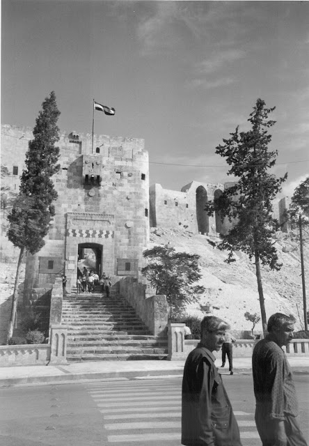 Aleppo. Cittadella. Esterno