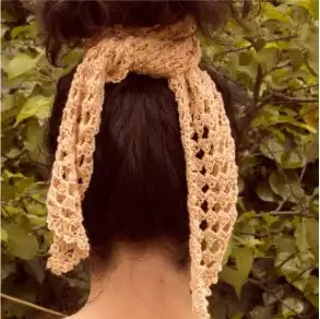 Bandana o Pañuelo a Crochet