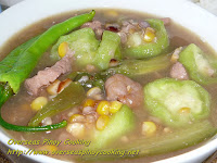 Mais at Patola, Sweet Corn and Luffa Vegetable Soup