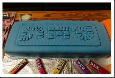Peg's Pony-Go-Round PEZ Cake