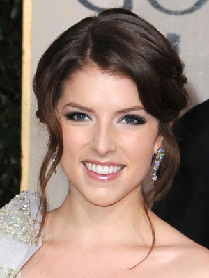Anna Kendrick Updo Hairstyles for Short Hair