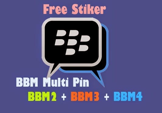 Download BBM Multi Pin(BBM2+BBM3+BBM4) v2.6.0.28 Official Free Stiker