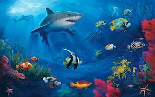 Download Underwater Ocean Background