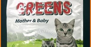 Makanan kucing jenama Greens