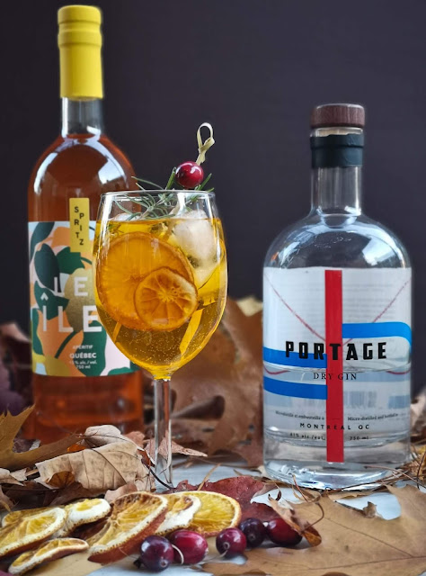 spritz,recette-de-cocktail,les-iles,gin-portage,oshlag,gin-quebecois,madame-gin