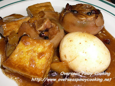 Pork Pata and Tofu with Black Beans