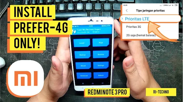 How to Install 4G Fix Only on Xiaomi Redmi Note 3 Pro via TWRP - Easy and Fast!