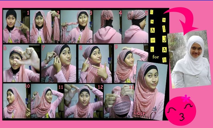 Cara Memakai Shawl for Hijab  Tutorial Memakai Jilbab amp; Hijab Modis