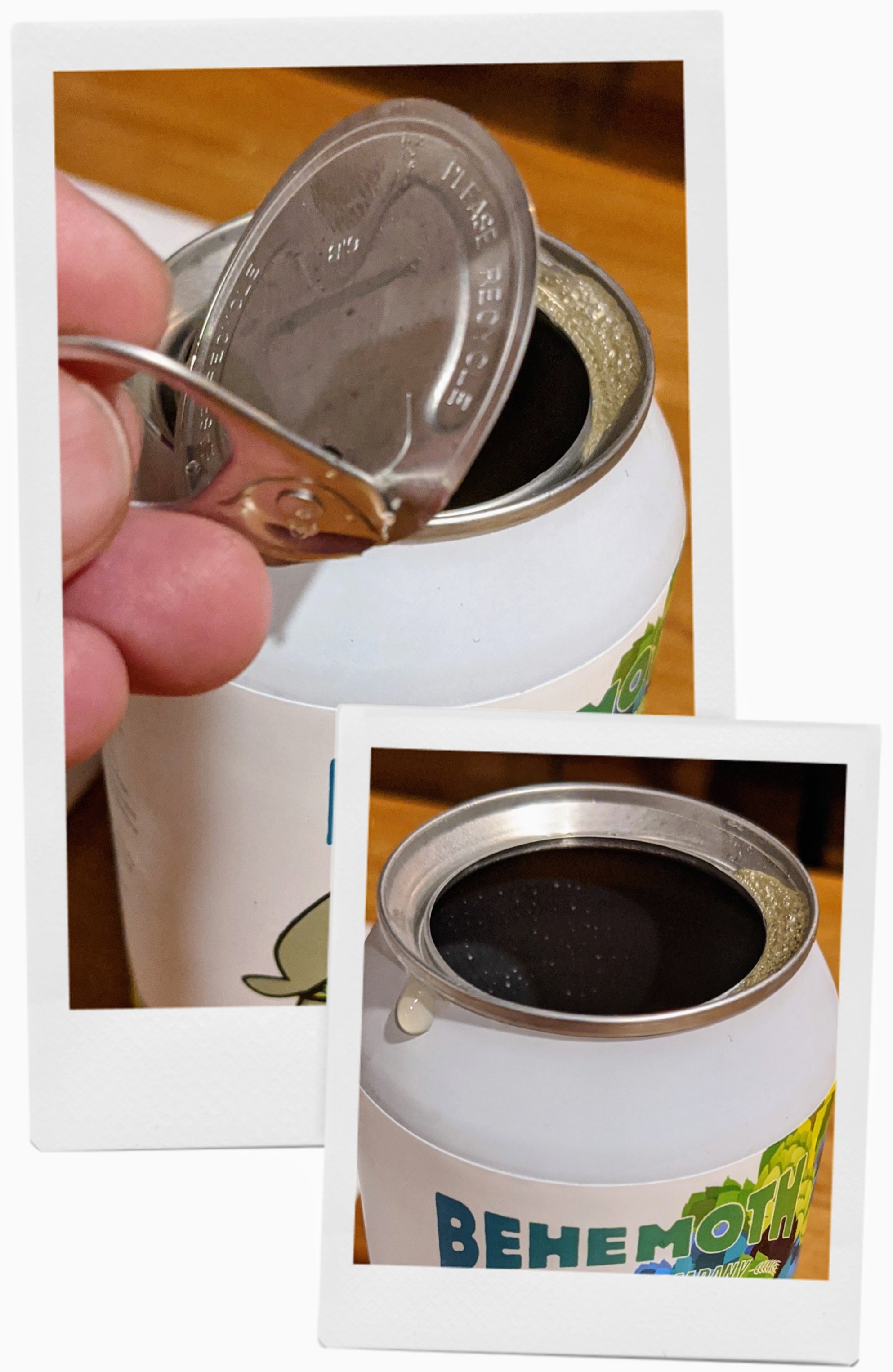 'Innovative' beer can opening collage