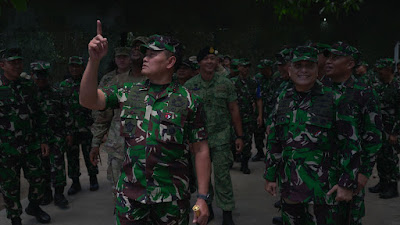 Kasdam Brawijaya Hadiri Pembukaan Latihan Super Garuda Shield 2023