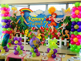 Tinkerbell Fairy Garden Themed Party