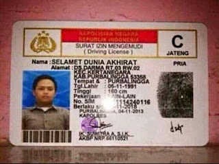 nama ktp asli slamet dunia akhirat