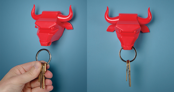 Bull Nose Keyring Holder