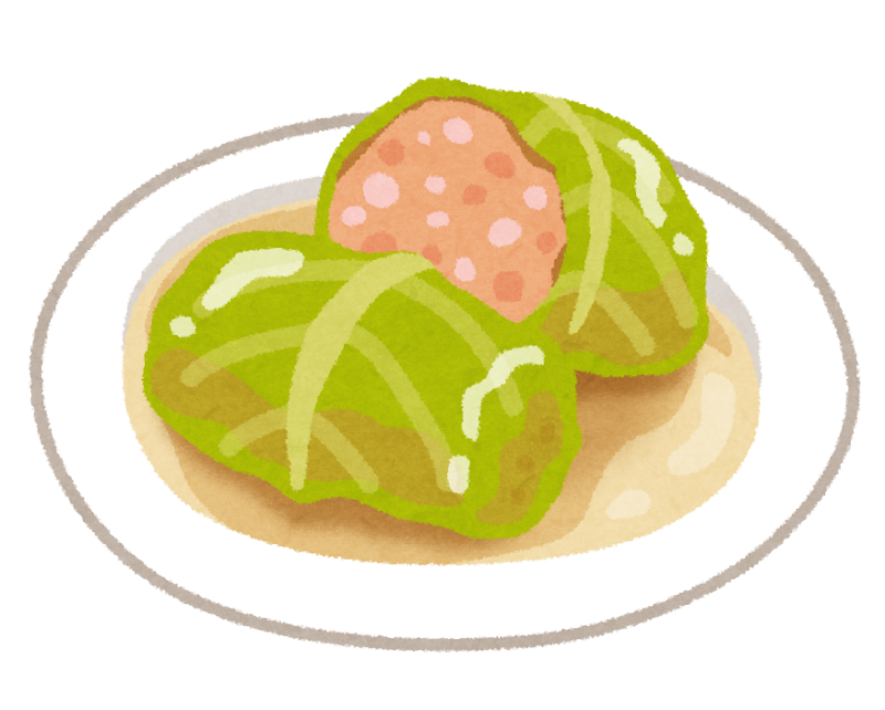 ロールキャベツのイラスト かわいいフリー素材集 いらすとや ロールキャベツのイラスト かわいいフリー素材集 いらすとや
