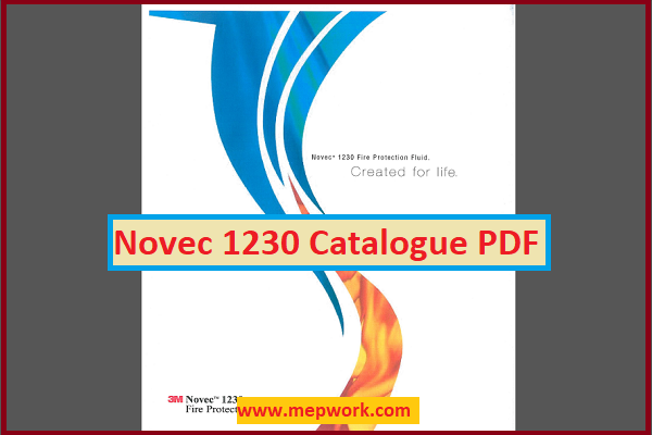 Novec 1230 3M Catalogue - Fire Protection Fluid PDF