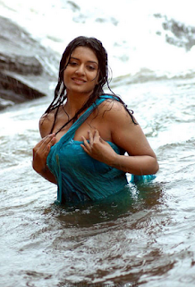 Hot Bollywood Actress Krithika Nip Slip Images