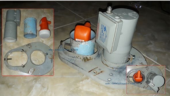 Cara Memasang Lnb KU Band Dan LNB C Band Dalam Satu Dish