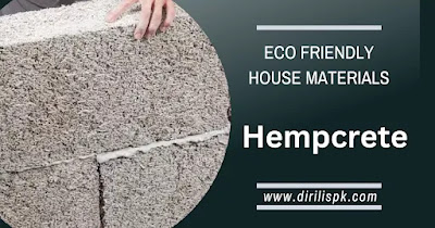 Hempcrete Eco Friendly House Materials