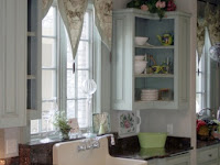 cottage kitchen curtain ideas