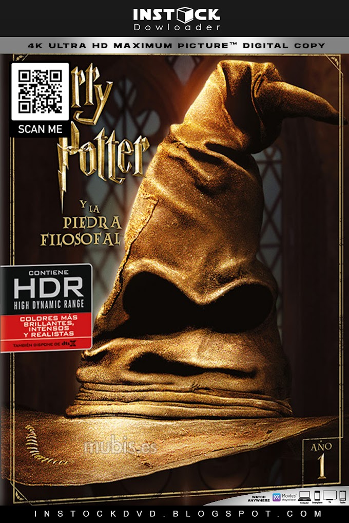 Harry Potter: La Piedra Filosofal (2001) 4K HDR Latino