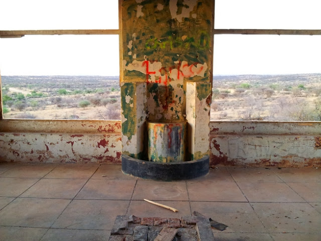 Liebig ghost house Khomas Hochland - Namibia