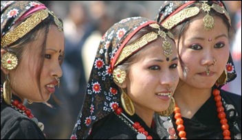 gurung girls