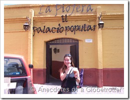 Me with my Terramoto outside La Piojera
