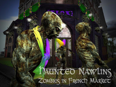 Haunted Nawlins - Morte Gras - Zombies in the French Quarter
