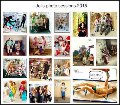 Lalkowe podsumowanie roku 2015/What happens in my dolls world in 2015?