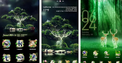 Forest GO LauncherEX Theme for Android app free download4