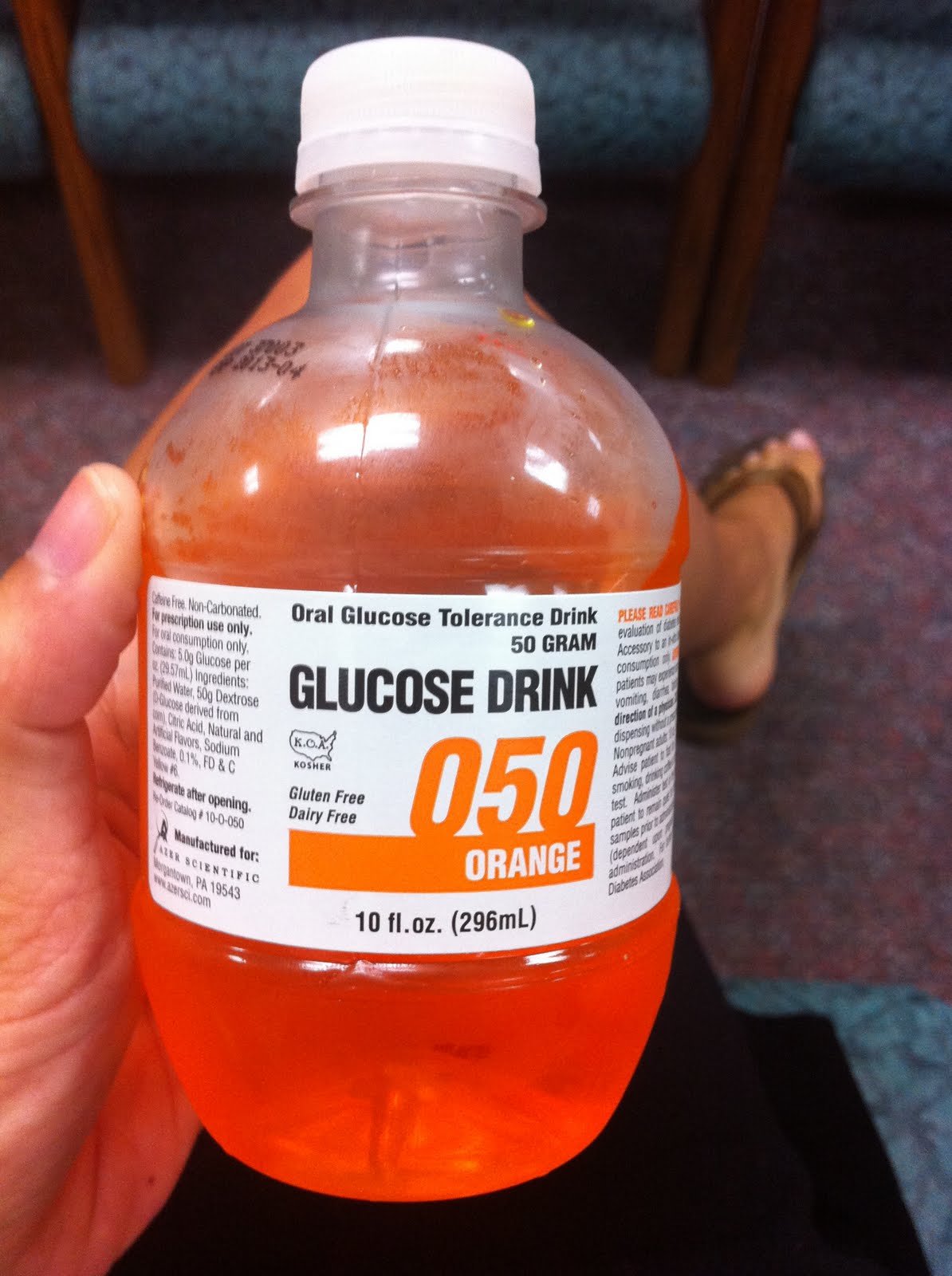 Glucose Tolerance Test Drink