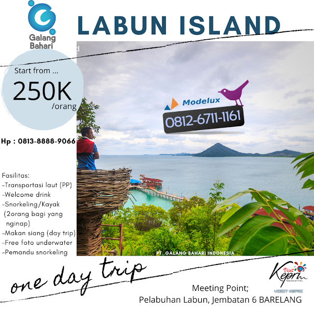 Pengalaman ke Labun Island dengan Wisata Galang Bahari Tour Travel 0813-8888-9066