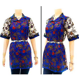 Model Baju Blouse Batik Modern Terbaru 2013