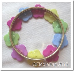 Button candle surround