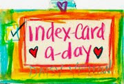 Index Card A Day