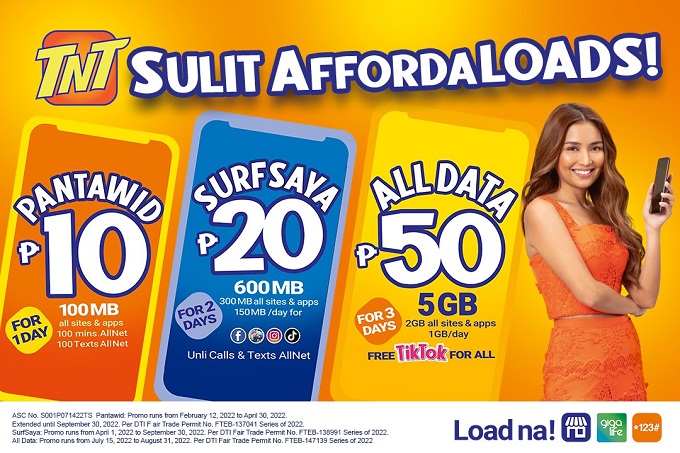 TNT intros ‘Sulit Affordaloads’ for as low as P10