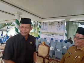 Wakil ketua II DPRD Muaro Jambi Hadiri Pembukaan STQ tingkat kabupaten Muaro Jambi 