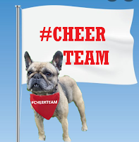 Rosie joins the #CheerTeam
