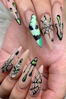 Diseños de uñas para Halloween