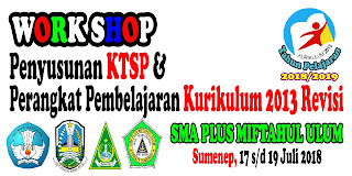 Workshop penyusunan KTSP & Perangkat Pembelajaran K13 Revisi