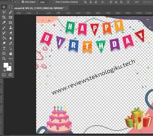 mengedit twibbon di photoshop paling mudah