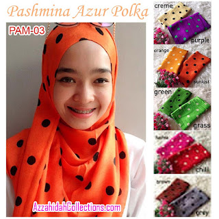 Jibab Segi Empat Azur Turkey - www.azzahidahcollections.com