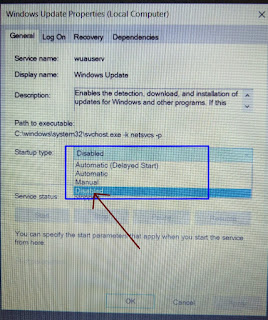 How to shutdown Window10 without update?